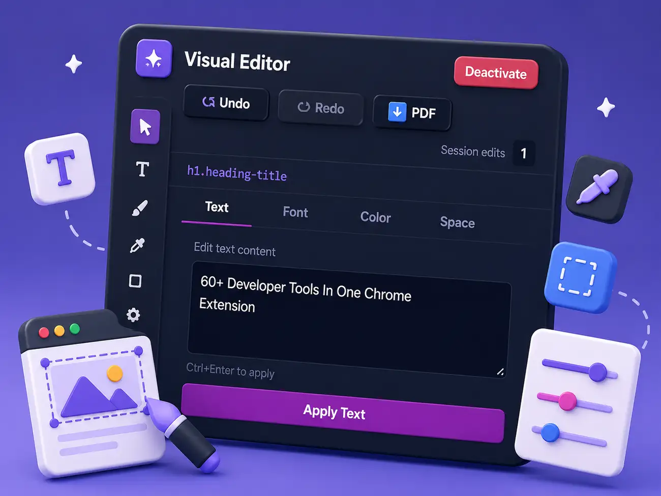 Visual Editor - DevToolkit